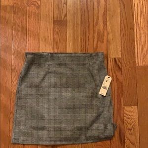 Garage black and white skirt